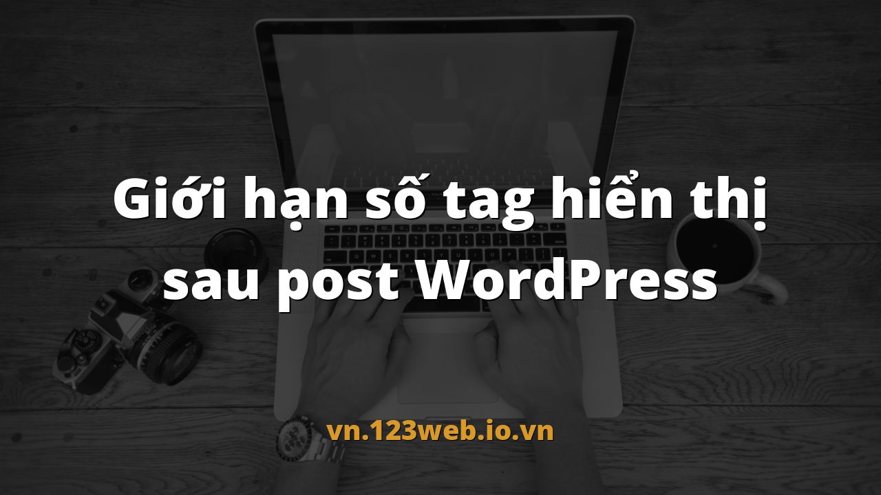 Giới hạn số tag hiển thị sau post WordPress