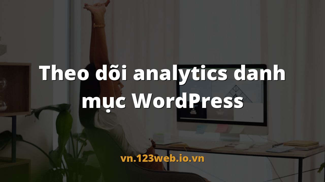 Theo dõi analytics danh mục WordPress