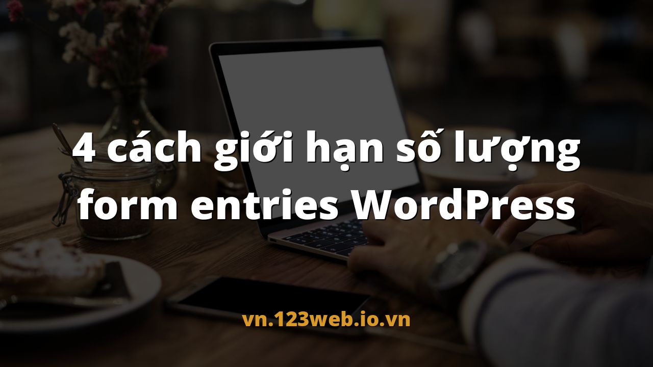 4 cách giới hạn số lượng form entries WordPress