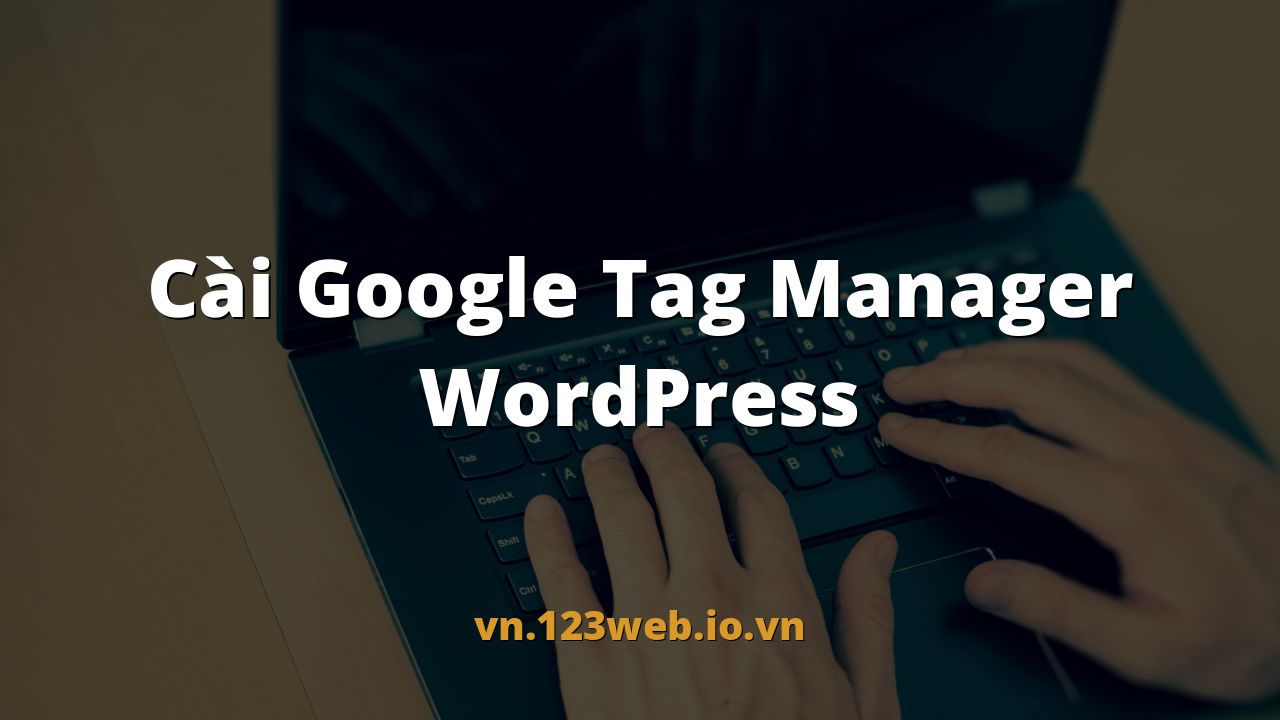 Cài Google Tag Manager WordPress