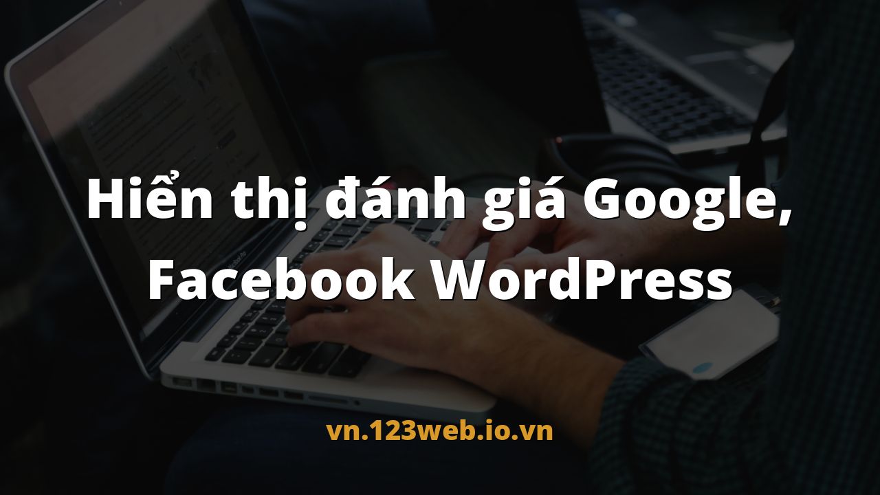 Hiển thị đánh giá Google, Facebook WordPress