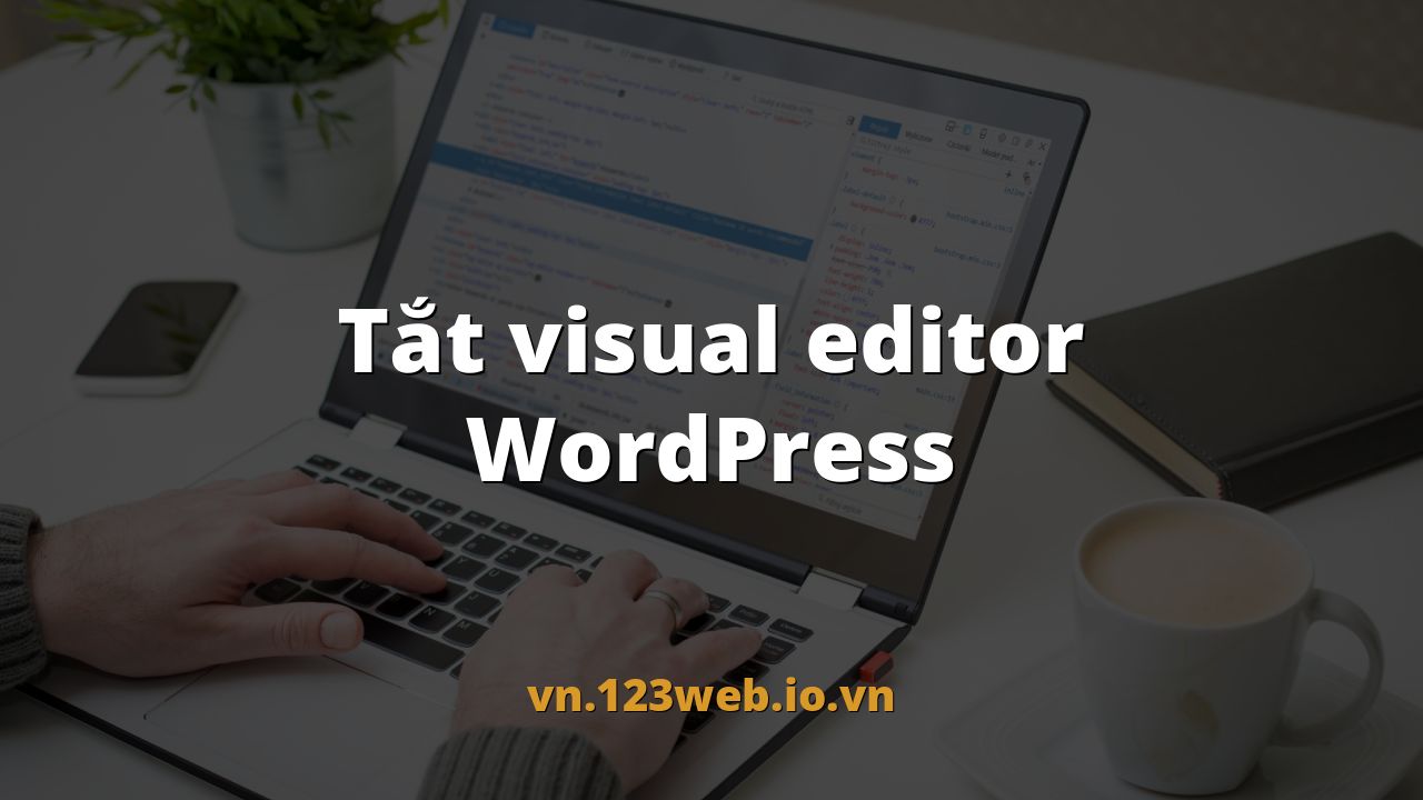 Tắt visual editor WordPress
